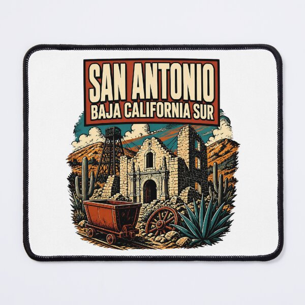 Item preview, San Antonio Baja California Sur Vintage Travel designed and sold by TravelersGems.