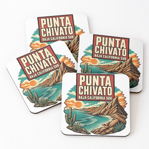 Item preview, Punta Chivato Baja California Sur Vintage Travel designed and sold by TravelersGems.