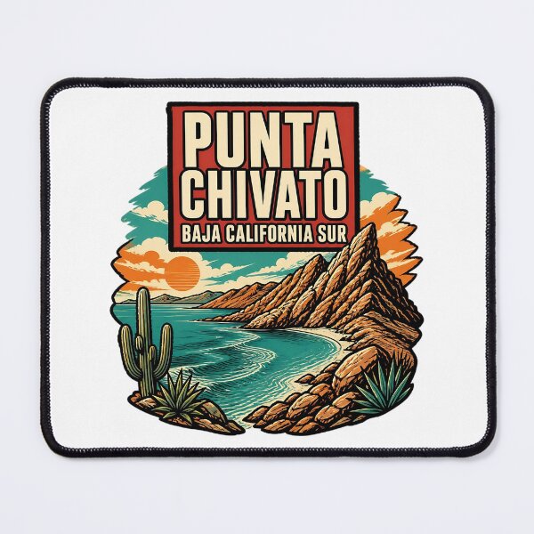 Item preview, Punta Chivato Baja California Sur Vintage Travel designed and sold by TravelersGems.