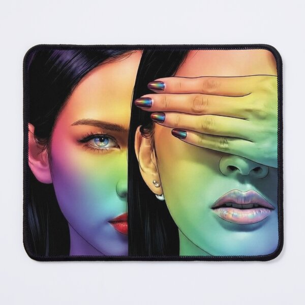 Item preview, PRIDE Master Bulan Peem BinOon BS PT Khom Thai GL Sapphic Actress LGBTQ+ Cartoon Decor Comic Wall Art Print Poster Shirt Clock Blanket KDrama designed and sold by Mind Space.