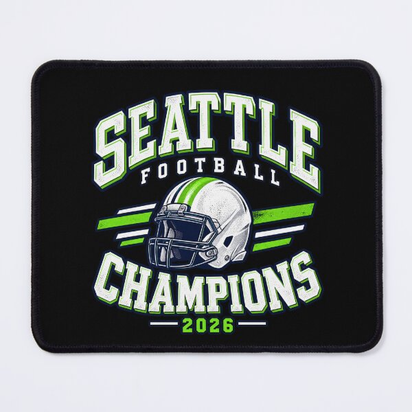 Item preview, Seattle Football Champions 2026 Helmet Classic Style designed and sold by choudane.