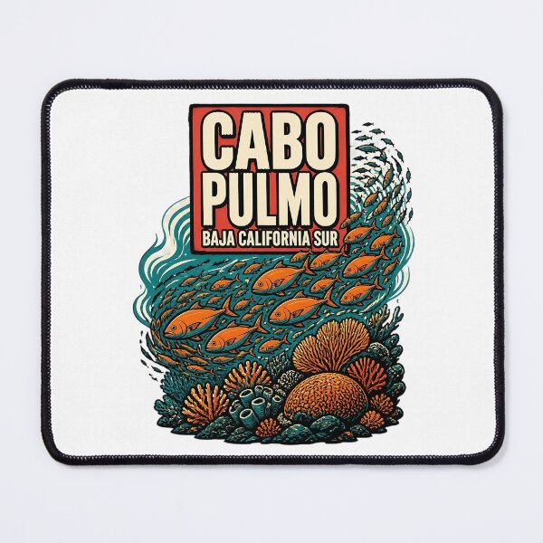Item preview, Cabo Pulmo Baja California Sur Vintage Travel designed and sold by TravelersGems.