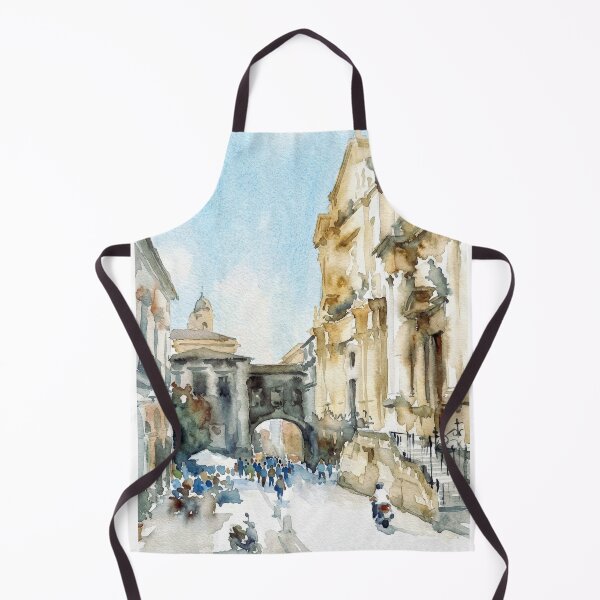 Item preview, Catania, arco de piedra y fachada dorada designed and sold by caracatita75.