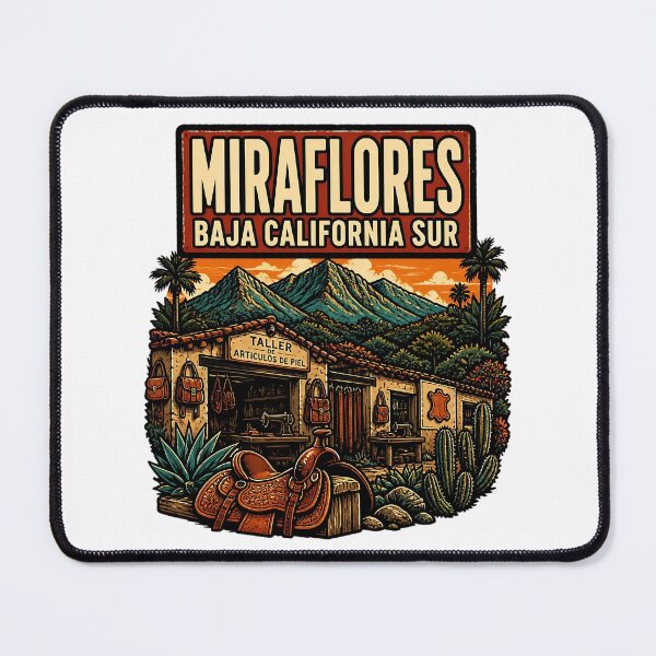 Item preview, Miraflores Baja California Sur Vintage Travel designed and sold by TravelersGems.