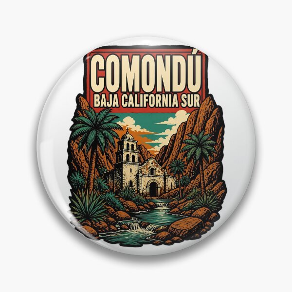 Item preview, Comondu Baja California Sur Vintage Travel Tourism designed and sold by TravelersGems.