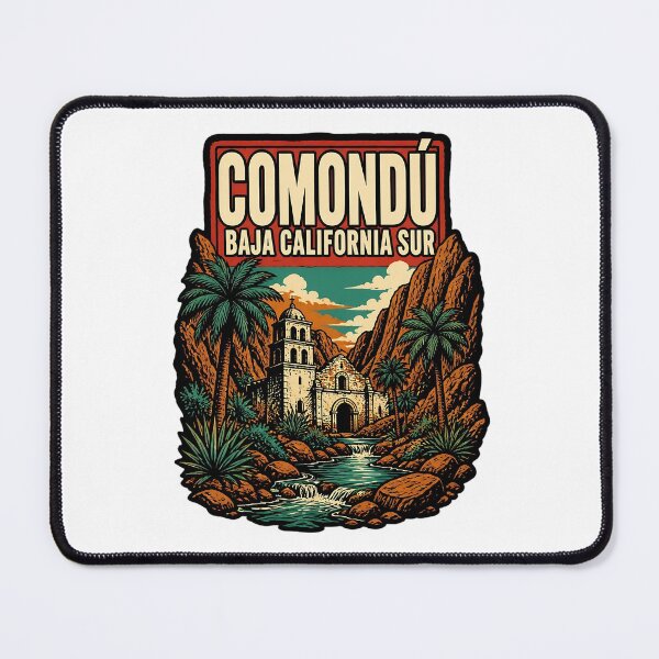 Item preview, Comondu Baja California Sur Vintage Travel Tourism designed and sold by TravelersGems.