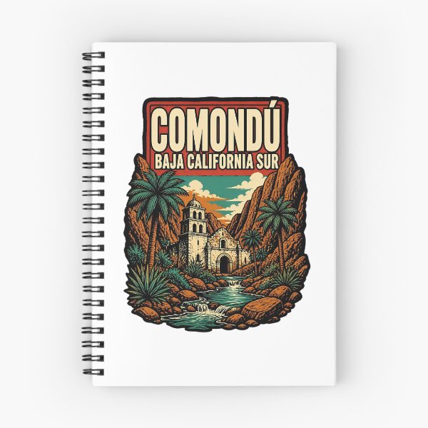 Item preview, Comondu Baja California Sur Vintage Travel Tourism designed and sold by TravelersGems.