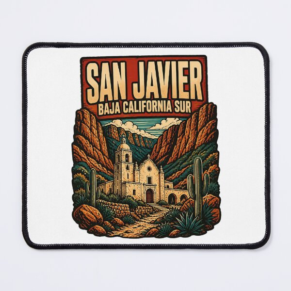 Item preview, San Javier Baja California Sur Vintage Travel designed and sold by TravelersGems.