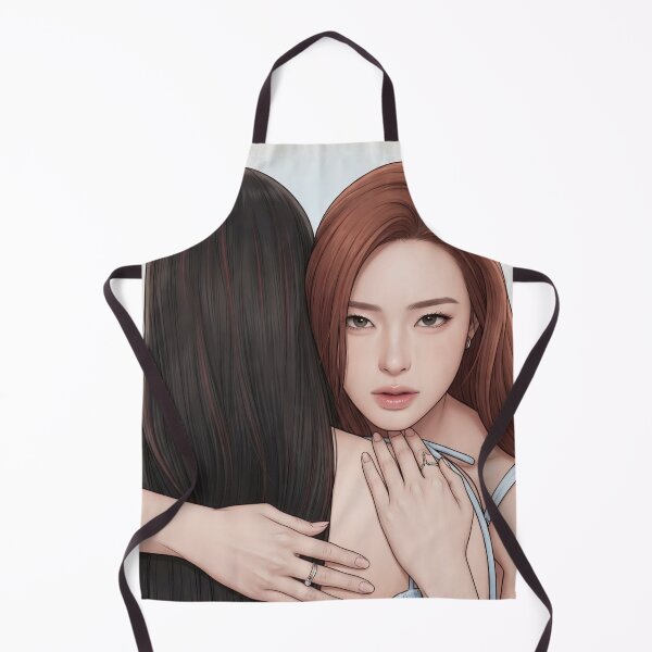 Item preview, Juliet & Juliet MingNep Poetic Hug 1 Thai GL Sapphic Actress LGBTQ+ Cartoon Decor Comic Wall Art Print Poster Shirt Clock Blanket KDrama designed and sold by Mind Space.