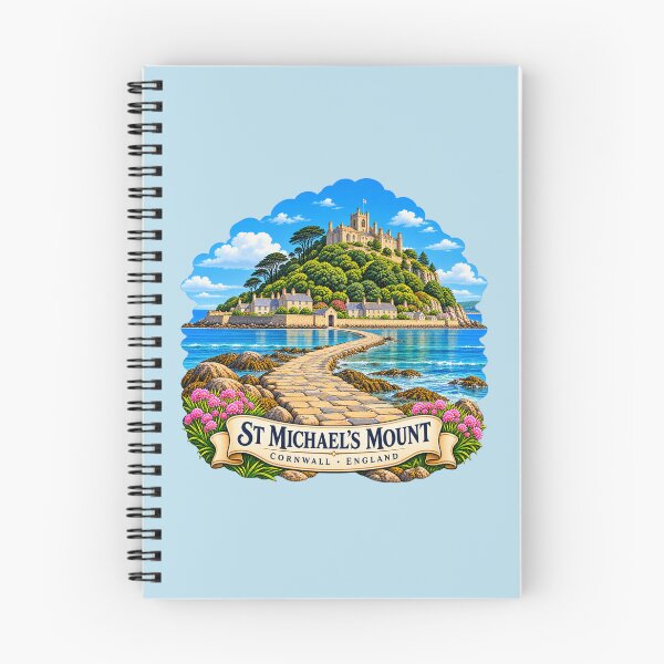 Item preview, St Michael's Mount, Cornwall, England designed and sold by Myra365Art.
