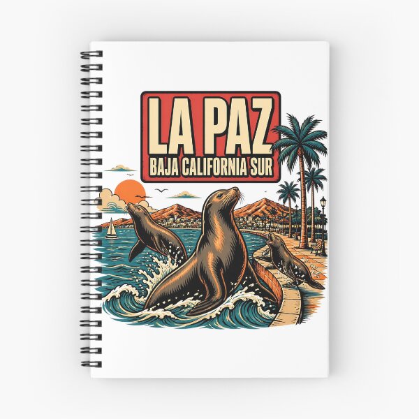 Item preview, La Paz Baja California Sur Vintage Travel Tourism designed and sold by TravelersGems.