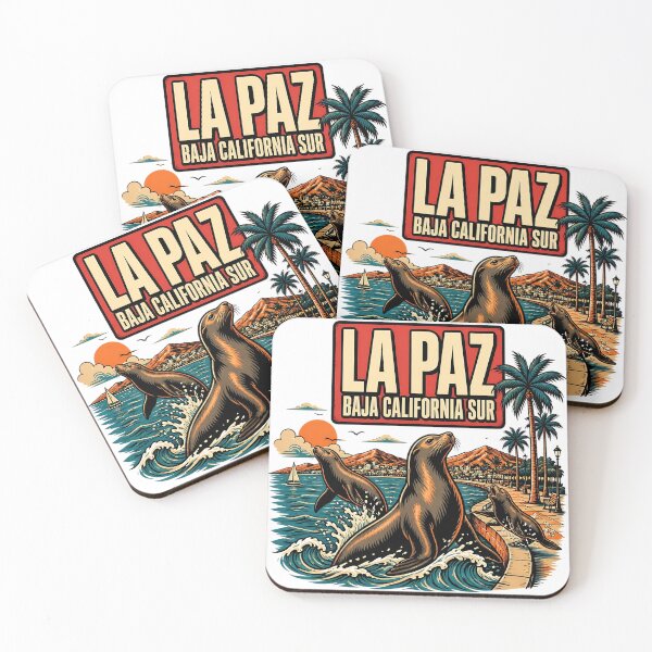 Item preview, La Paz Baja California Sur Vintage Travel Tourism designed and sold by TravelersGems.