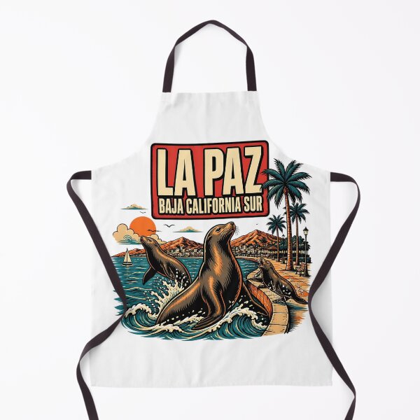 Item preview, La Paz Baja California Sur Vintage Travel Tourism designed and sold by TravelersGems.