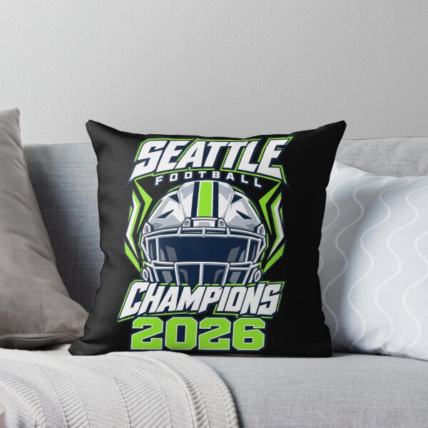Item preview, Seattle Football Champions 2026 Helmet Bold Logo designed and sold by choudane.