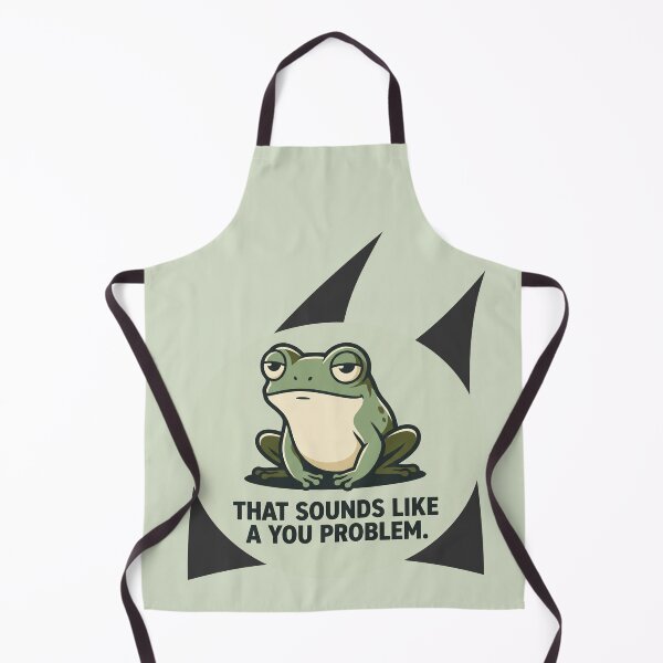 Item preview, Unimpressed Frog That Sounds Like a You Problem designed and sold by QuietNovaShop.