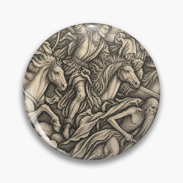 Item preview, Four Horsemen of the Apocalypse — Dürer Woodcut Art designed and sold by Cohaagens Bazaar.
