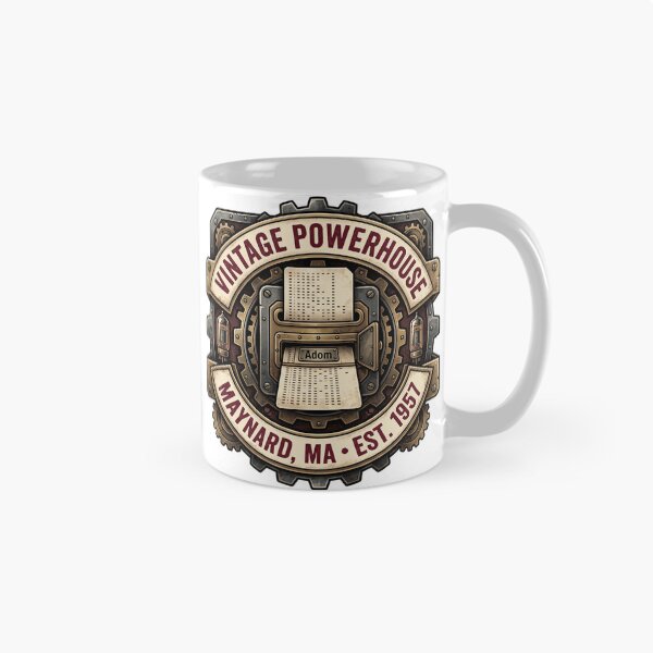 Item preview, Vintage Powerhouse Engine Industrial Metal Badge designed and sold by Adom-Fashon.