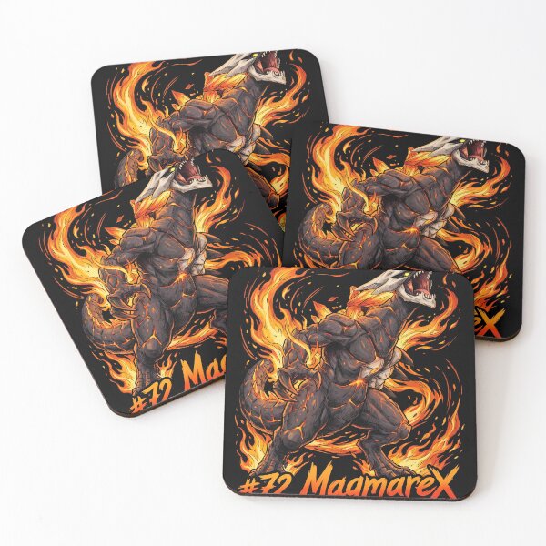 Item preview, Magmarex ANIIMO Elemental Monster Collector Tee designed and sold by Senpaiwaves.