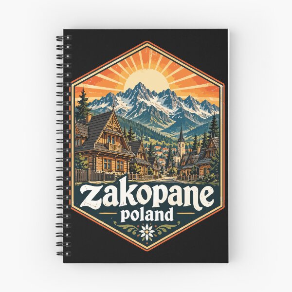 Item preview, Zakopane Poland Retro Travel designed and sold by TomFrontierArt.