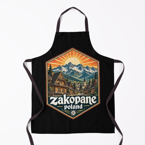 Item preview, Zakopane Poland Retro Travel designed and sold by TomFrontierArt.
