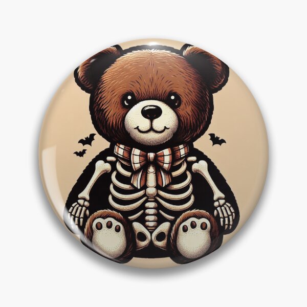Item preview, Skeleton Teddy designed and sold by AFstickers.