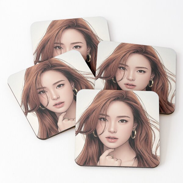 Item preview, Nepjune Juliet & Juliet MingNep Pretty Prose 1 Thai GL Sapphic Actress LGBTQ+ Cartoon Decor Comic Wall Art Print Poster Shirt Clock Blanket KDrama designed and sold by Mind Space.
