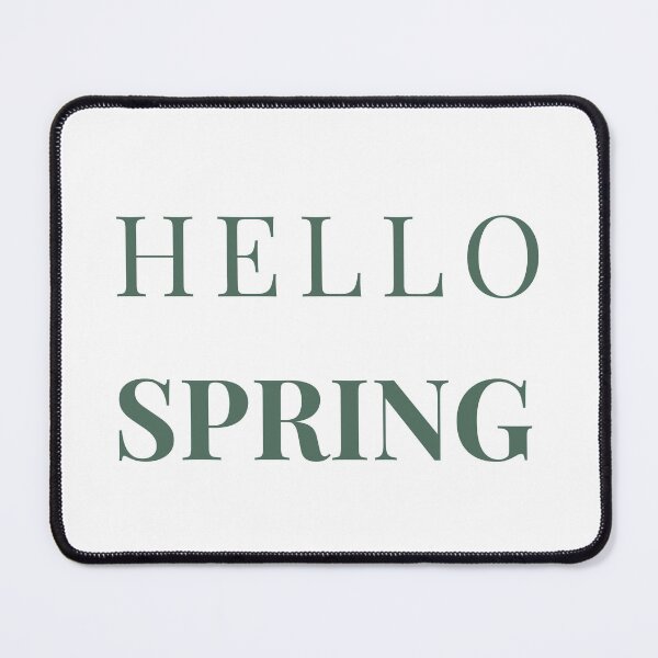 Item preview, Hello Spring – Minimal Spring Typography Design designed and sold by J-Nature-Vibes.