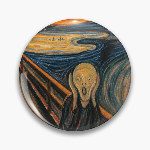 Item preview, The Scream — Edvard Munch Expressionist Art designed and sold by Cohaagens Bazaar.
