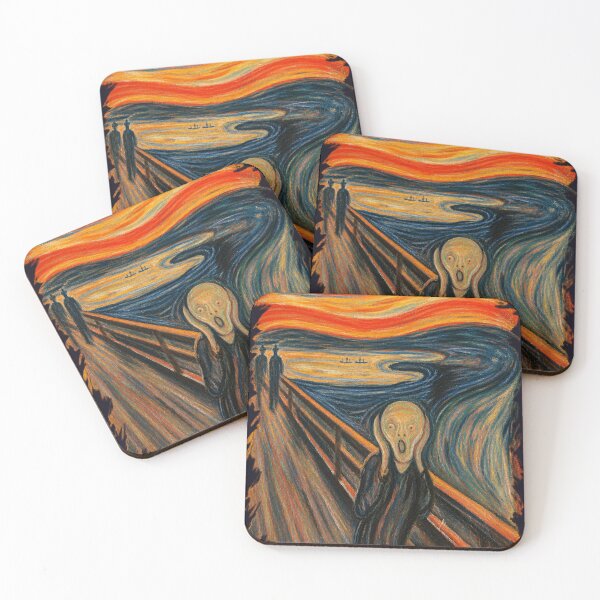 Item preview, The Scream — Edvard Munch Expressionist Art designed and sold by Cohaagens Bazaar.