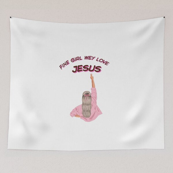 Item preview, fine girl wey love Jesus designed and sold by AliveActive.