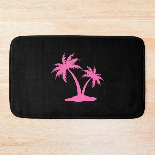 Item preview, Pink Tropical Palm Trees Silhouette Design designed and sold by pattern-archive.