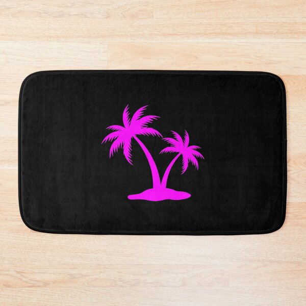 Item preview, Magenta Tropical Palm Trees Silhouette Design designed and sold by pattern-archive.