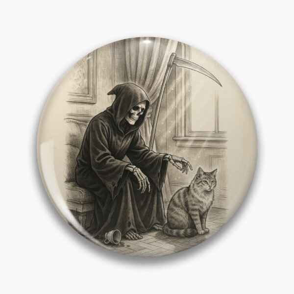 Item preview, Even Death Gets Ignored Sometimes -   Dark Humor designed and sold by KaurisDigital.