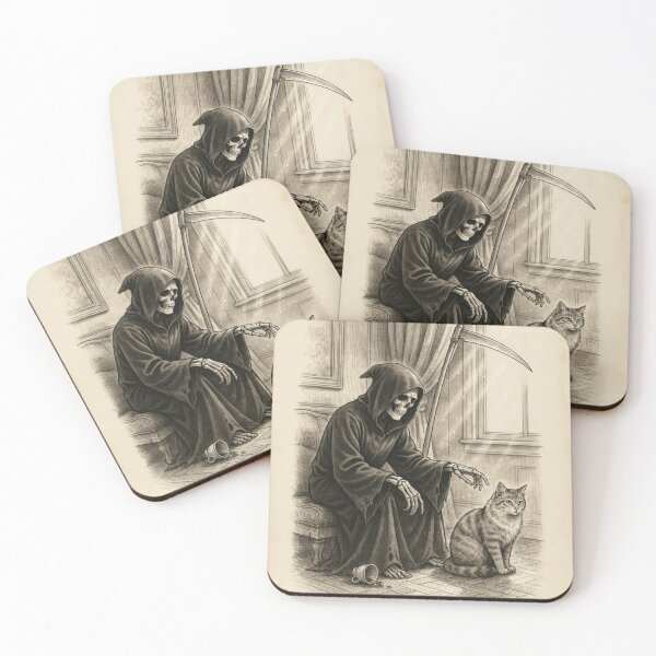 Item preview, Even Death Gets Ignored Sometimes -   Dark Humor designed and sold by KaurisDigital.