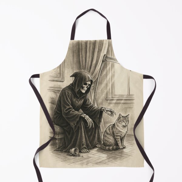 Item preview, Even Death Gets Ignored Sometimes - Dark Humor designed and sold by KaurisDigital.