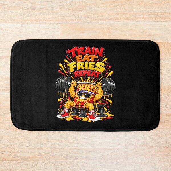 Item preview, Train eat fries repeat designed and sold by Edrien Design.