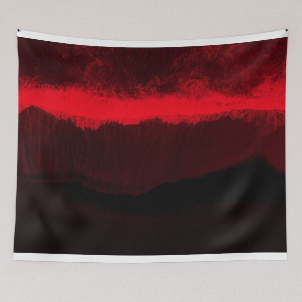 Item preview, Blood Red Seascape | Dark Aesthetic designed and sold by DeviantMerch.