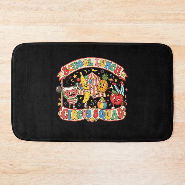 Item preview, Retro School Lunch Circus Squad Funny Cafeteria Worker Graphic    designed and sold by Designart68.