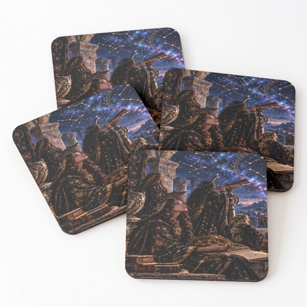 Item preview, Ancient stone tower observatory on a mountaintop designed and sold by JMAVILA ART.