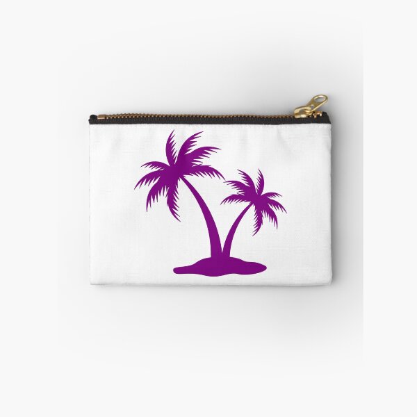 Item preview, Purple Tropical Palm Trees Silhouette Design designed and sold by pattern-archive.