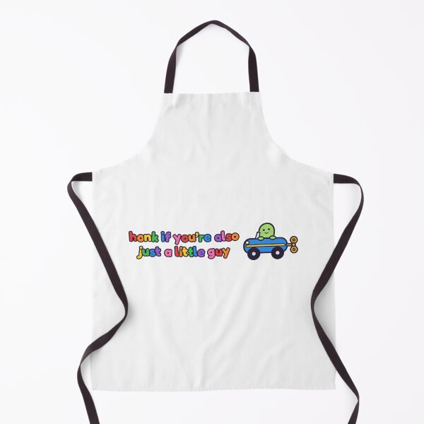 Item preview, Honk If You’re Also Just a Little Guy Funny Rainbow Bumper Sticker and Shirt designed and sold by RoboPresident.