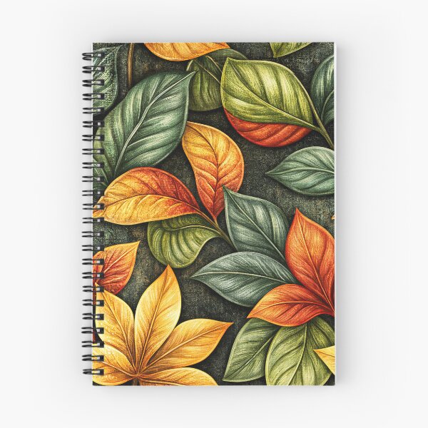 Item preview, Vibrant Autumn Foliage Dense Leaves Pattern designed and sold by Piotrek0001.