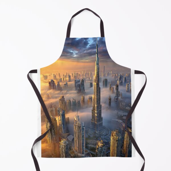Item preview, Majestic View of Burj Khalifa at Sunrise designed and sold by Artessie.
