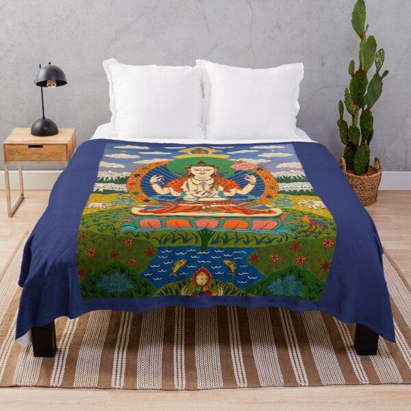 Item preview, Chenrezig Lord of Love designed and sold by Prajna Vajrayana Art.