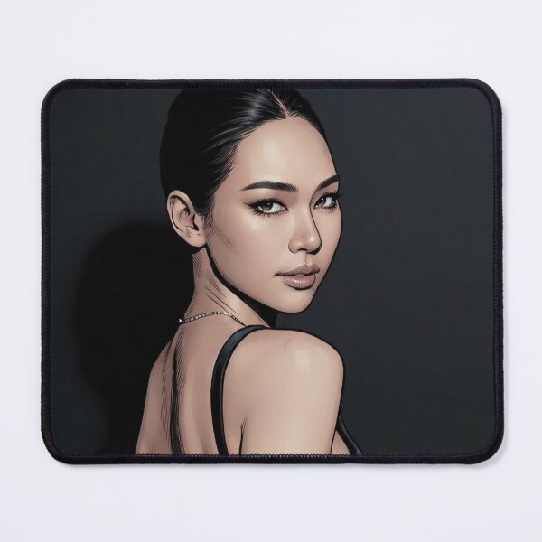 Item preview, Beautiful Bint lBulan BinOon BS Khom Thai GL Sapphic Actress LGBTQ+ Cartoon Decor Comic Wall Art Print Poster Shirt Clock Blanket KDrama designed and sold by Mind Space.