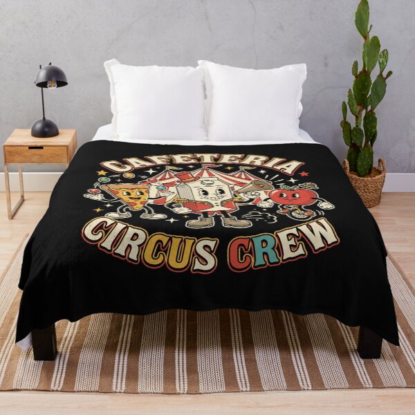 Item preview, Retro Cafeteria Circus Crew Vintage School Lunch Mascot Graphic    designed and sold by Designart68.
