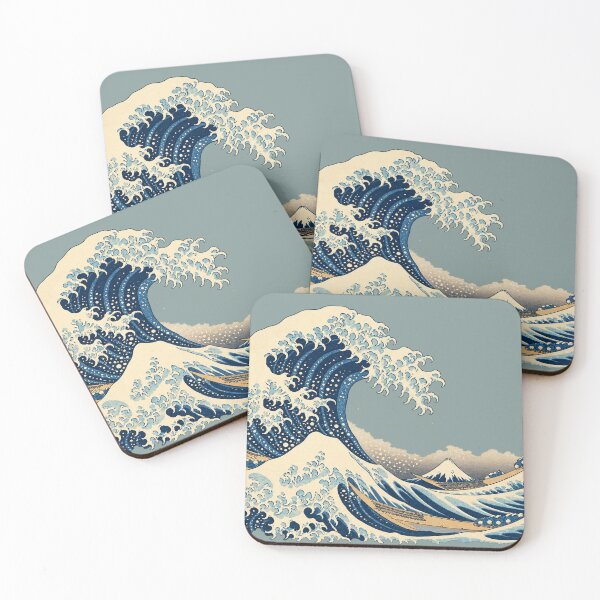 Item preview,  The Great Wave off Kanagawa — Hokusai Japanese Art designed and sold by Cohaagens Bazaar.