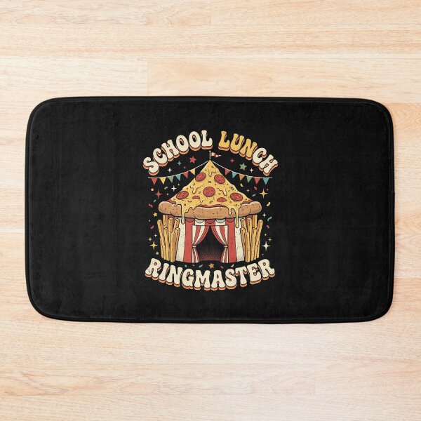 Item preview, Retro School Lunch Ringmaster Pizza Tent Cafeteria Worker Graphic    designed and sold by Designart68.