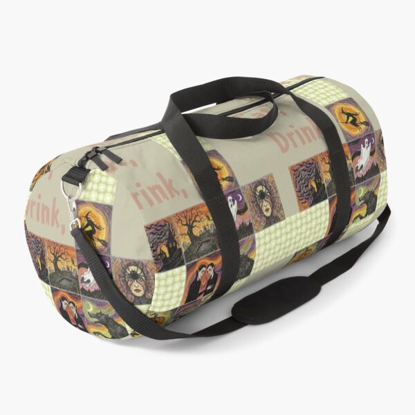 Item preview, Vintage Halloween Eat, Drink, and be scary – Gothic Witch, Ghost, Werewolf & Pumpkin Art designed and sold by Mevissart.
