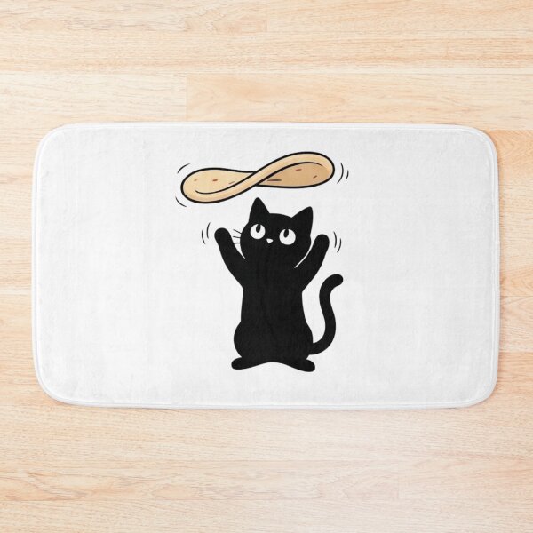 Item preview, Baker Cat Making Biscuits Chef Pattern designed and sold by Quotes 2021.
